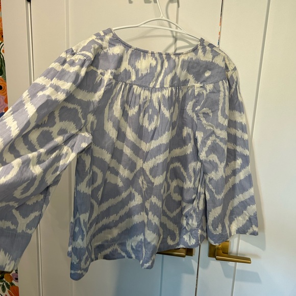 ANTHROPOLOGIE worn once peasant blouse XL - Picture 3 of 7